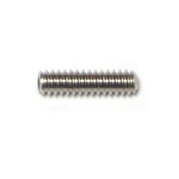 Midwest Fastener #6-32 x 1/2" 18-8 Stainless Steel Coarse Thread Hex Socket Headless Set Screws 20PK 75005 - main